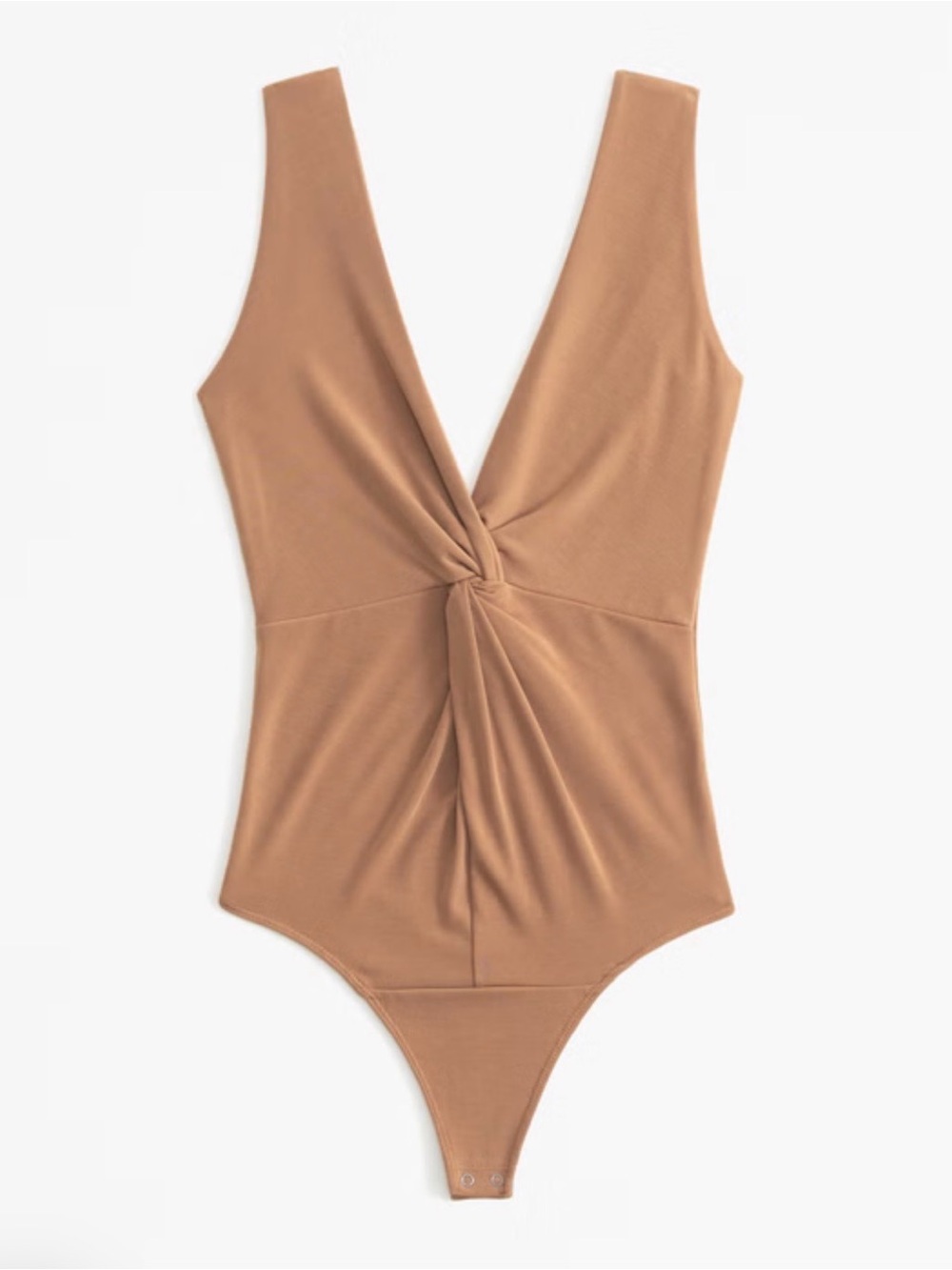 Abercrombie & Fitch twist-front plunge bodysuit